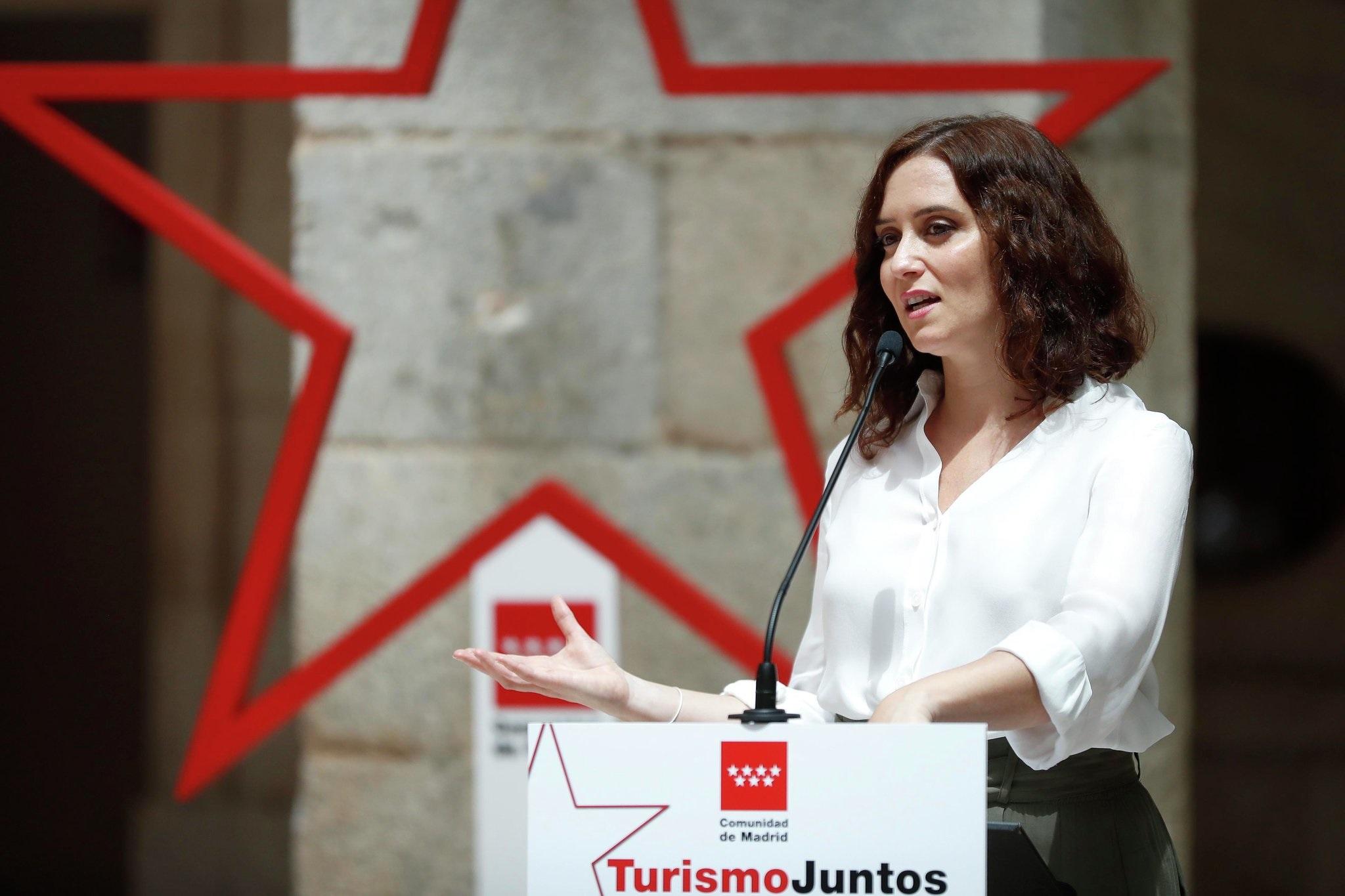  La presidenta de la Comunidad de Madrid, Isabel Díaz Ayuso.