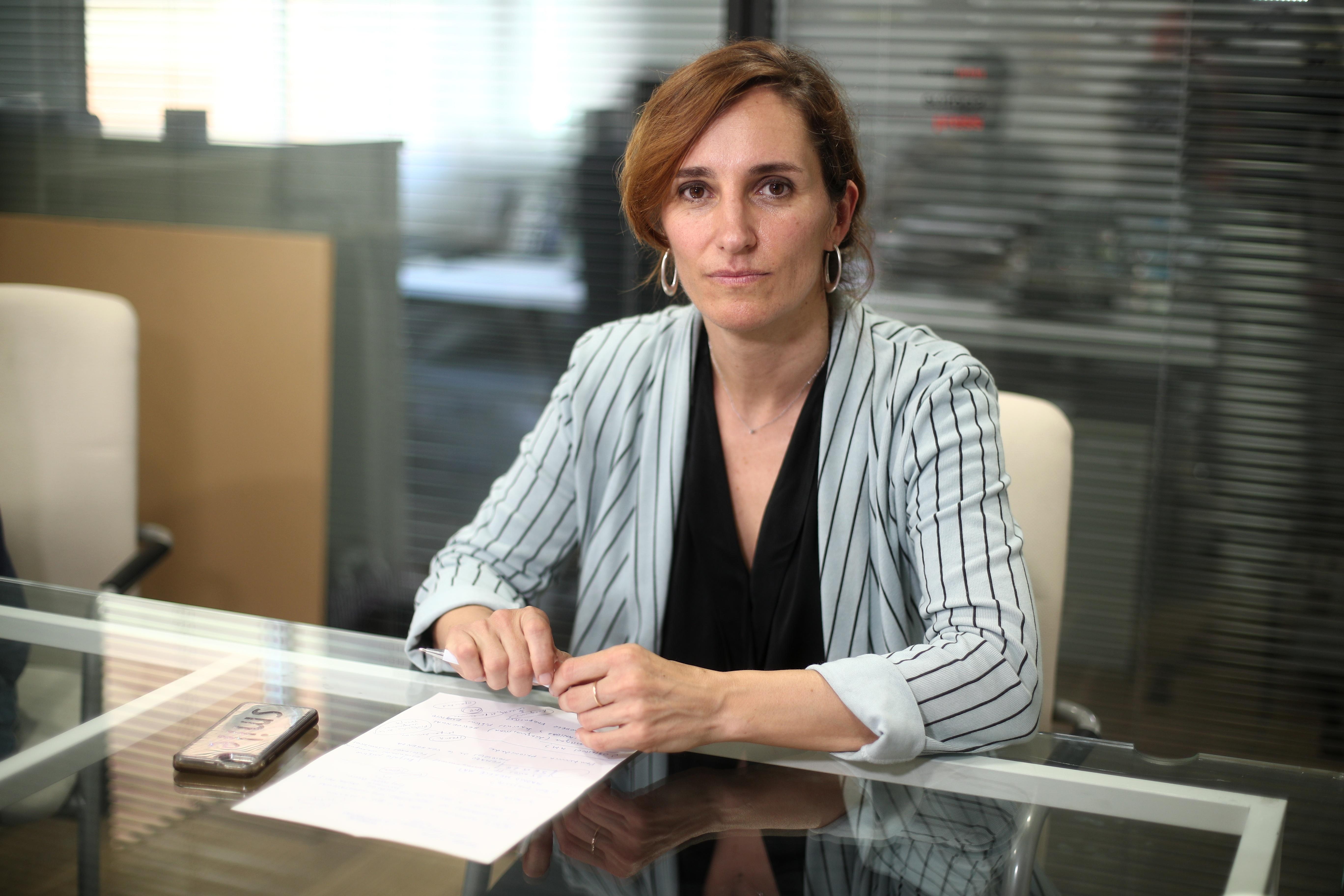 La recién elegida líder de Más Madrid en la Comunidad de Madrid, Mónica García. EP