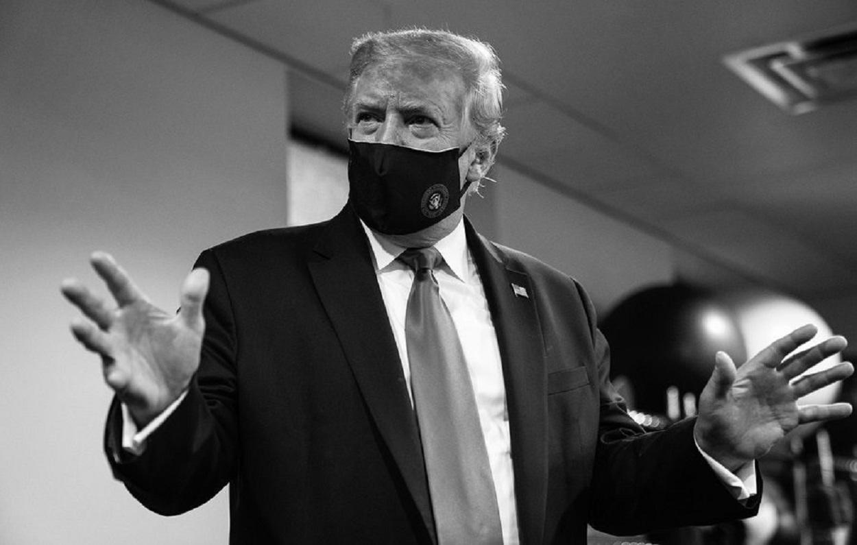 Trump con mascarilla - EP