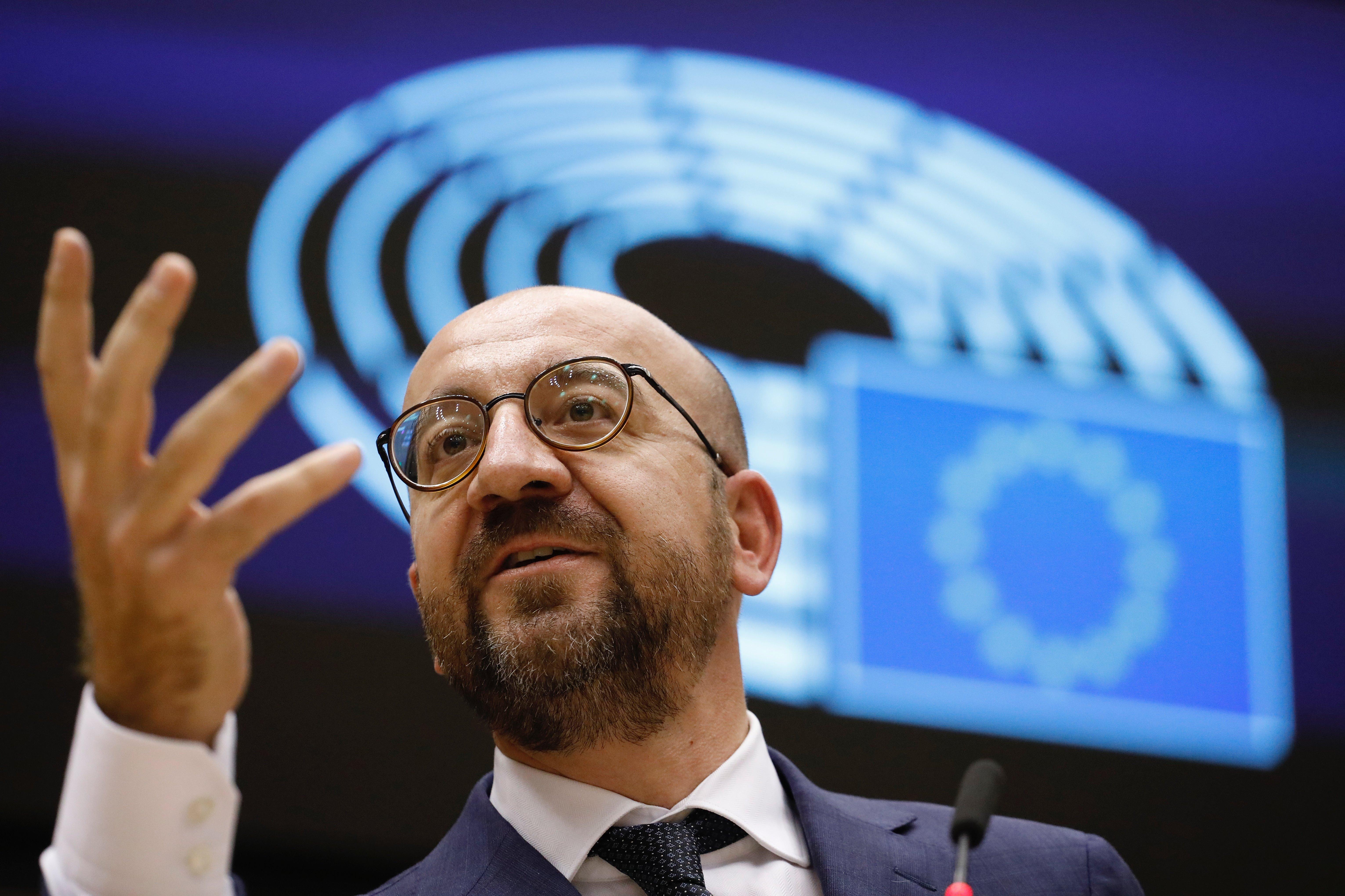 El presidente de la Comisión Europea, Charles Michel. Fuente: Europa Press.