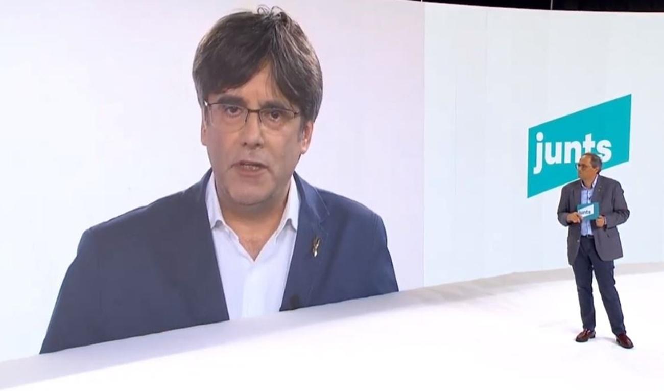 El expresidente de la Generalitat, Carles Puigdemont, ha vuelto a fundar su partido. 