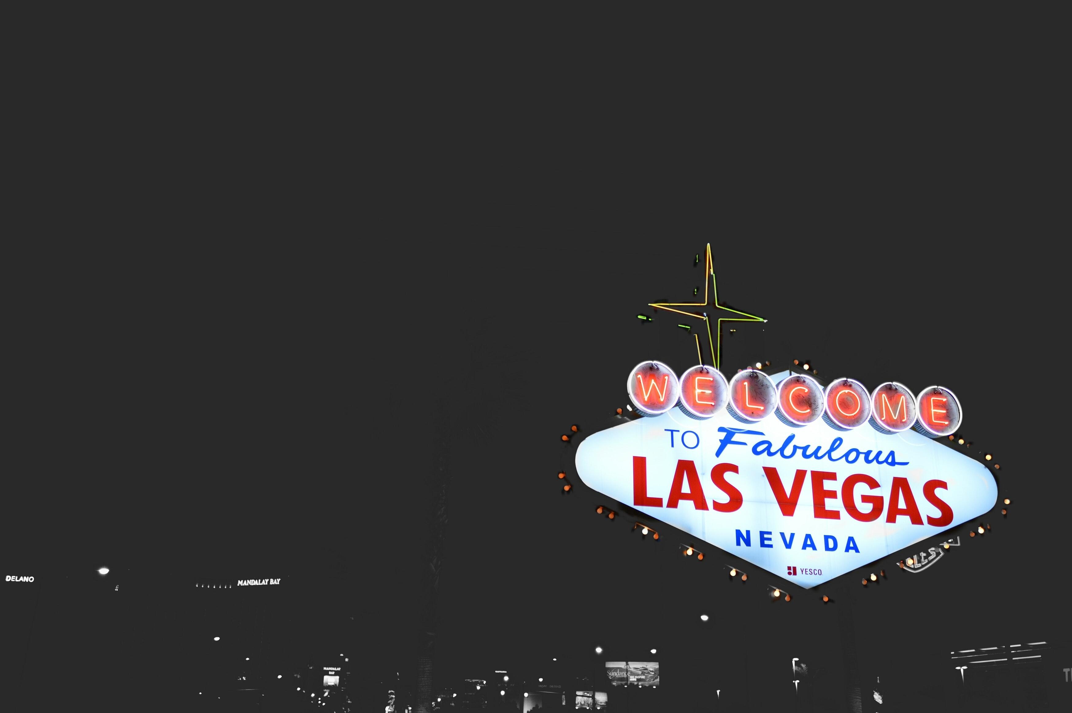 Letrero de Las Vegas. James Walsh para Unsplash