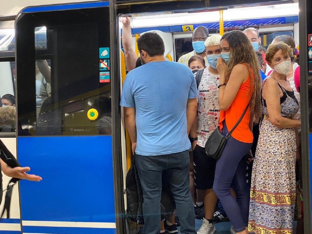 Metro de Madrid. Twitter