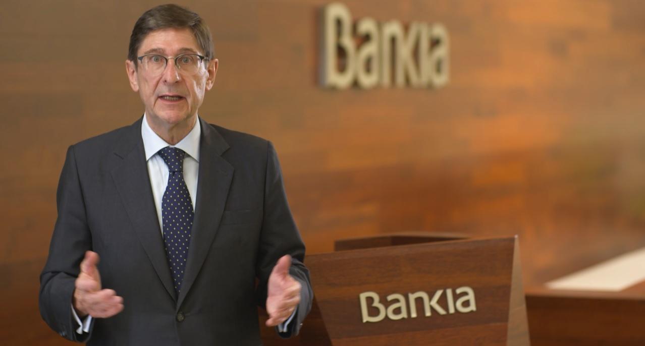 José Ignacio Goirigolzarri, presidente de Bankia