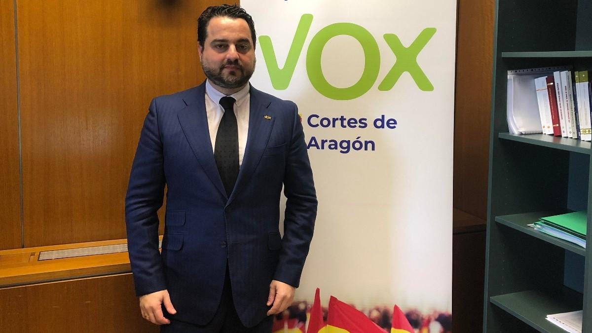 El exportavoz de Vox en Aragón, David Arranz