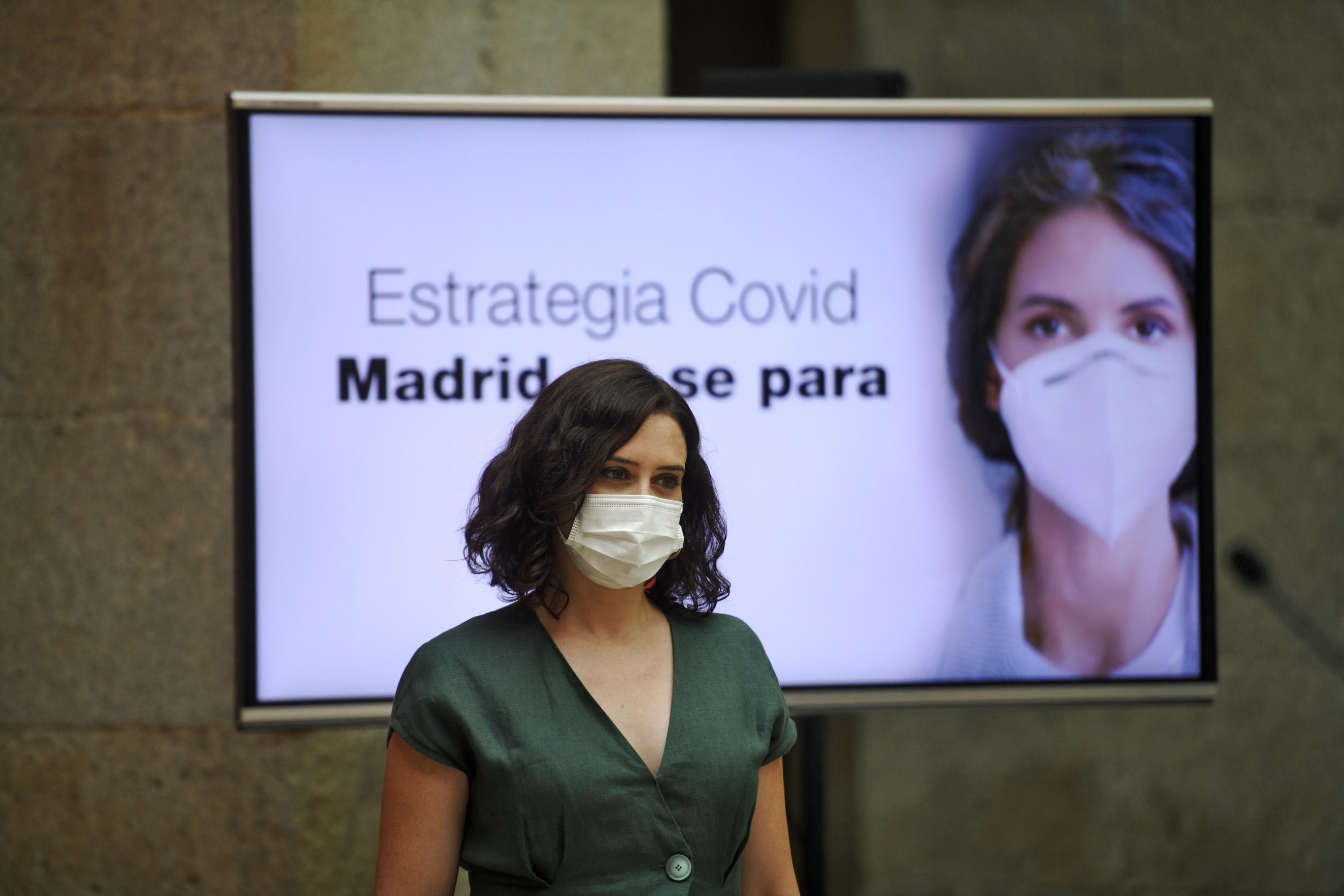 La presidenta de la Comunidad de Madrid, Isabel Díaz Ayuso / EP