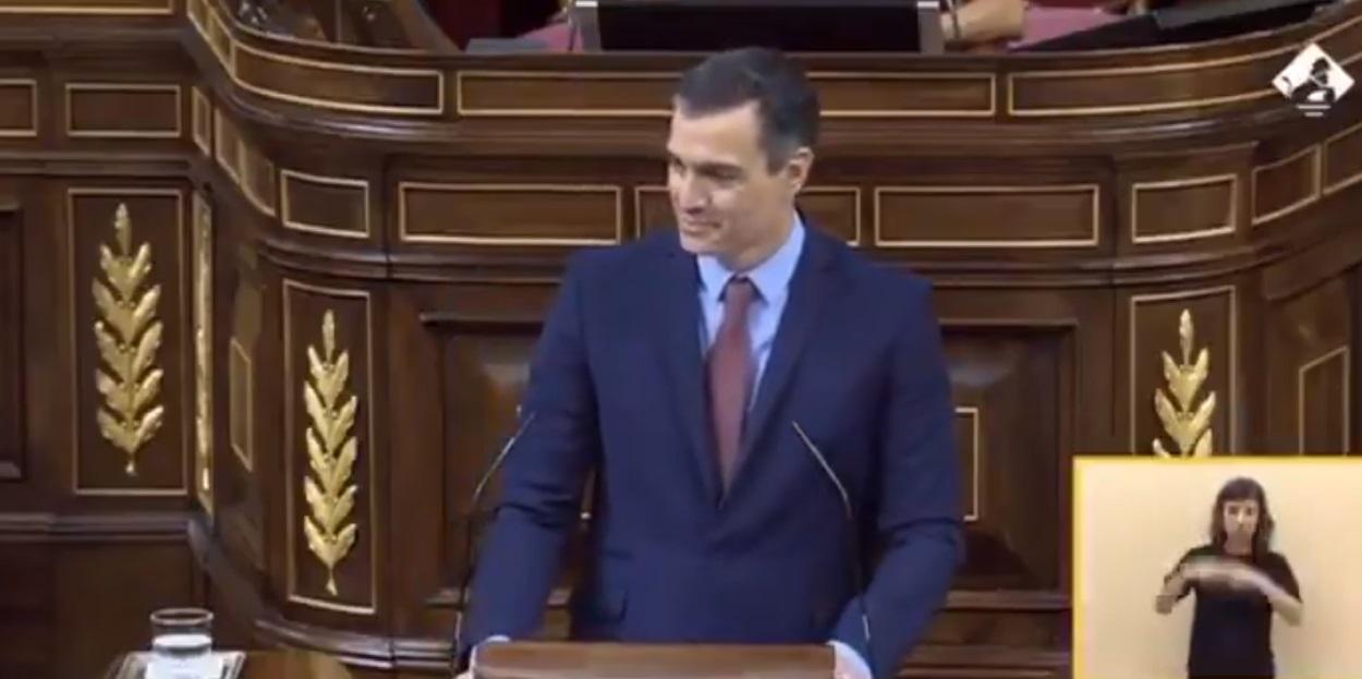 El presidente del Gobierno, Pedro Sánchez celebra que Vox reconozca que son la ultraderecha de este país