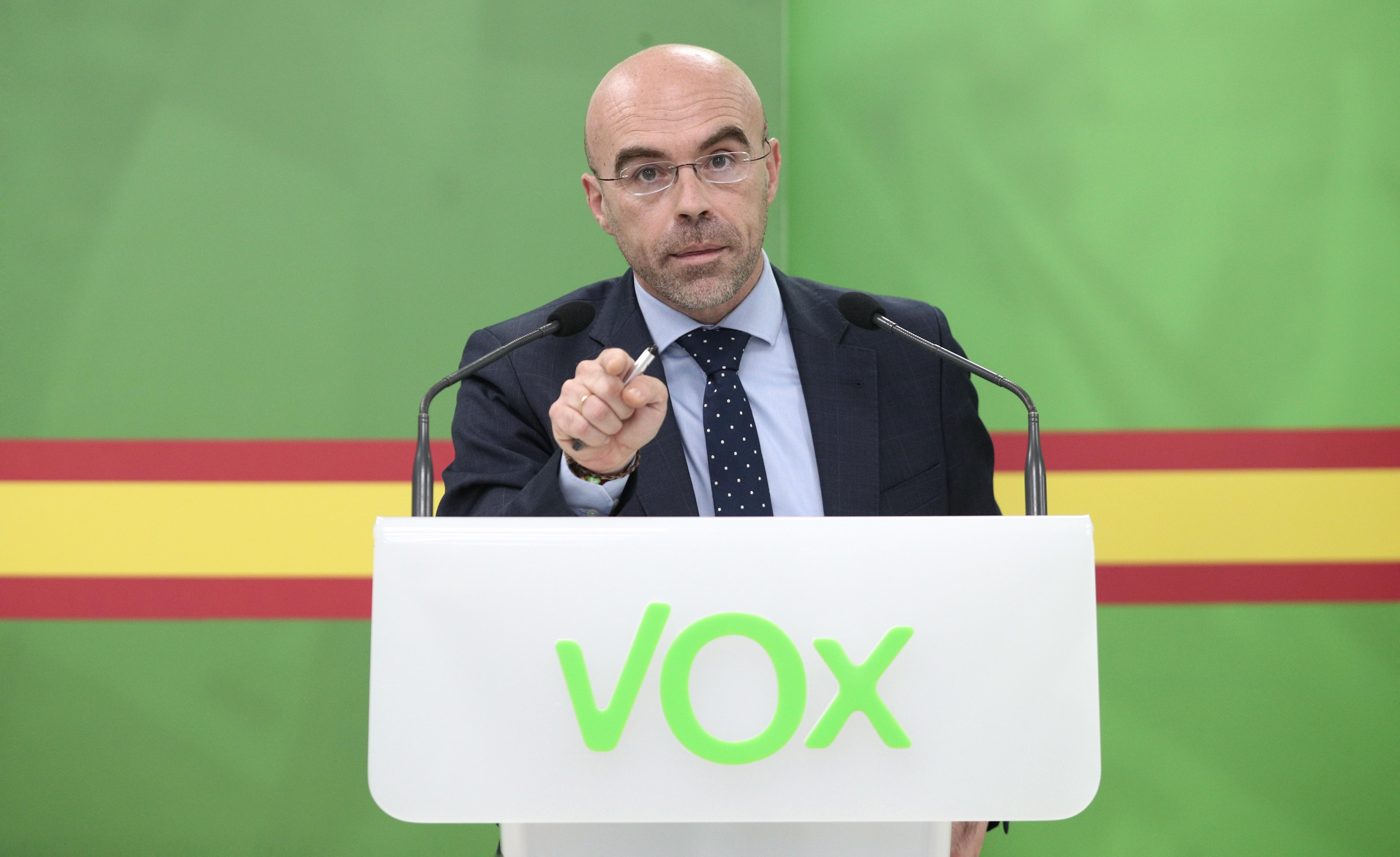 Jorge Buxadé, vicepresidente primero de VOX. EP