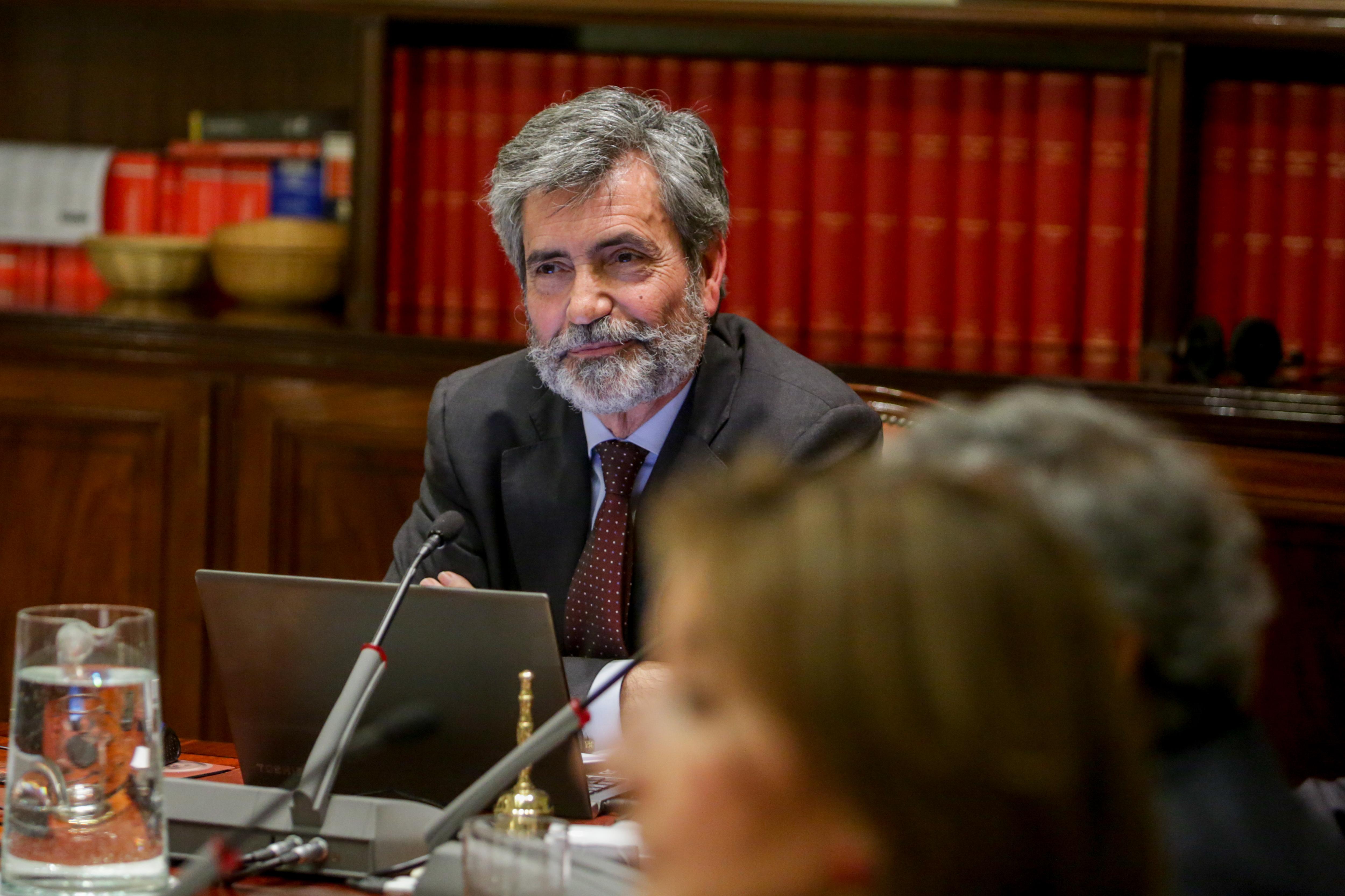 El presidente del Consejo General del Poder Judicial y del Tribunal Supremo (CGPJ), Carlos Lesmes / EP