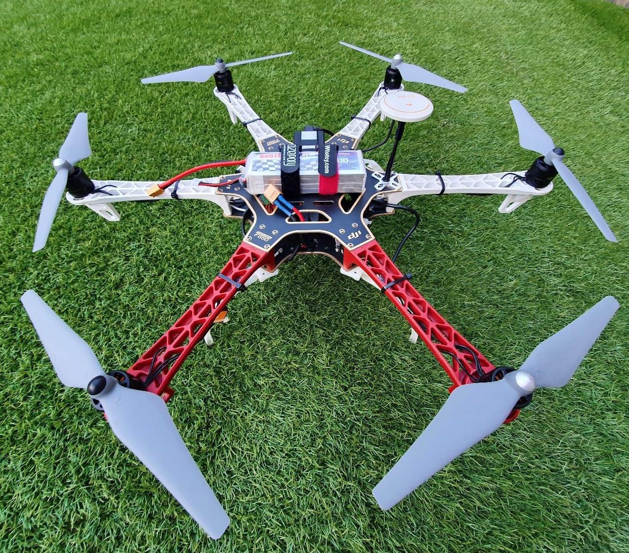 Dron proyecto ganador de la final nacional de SJWP, organizada por Fundación Aquae