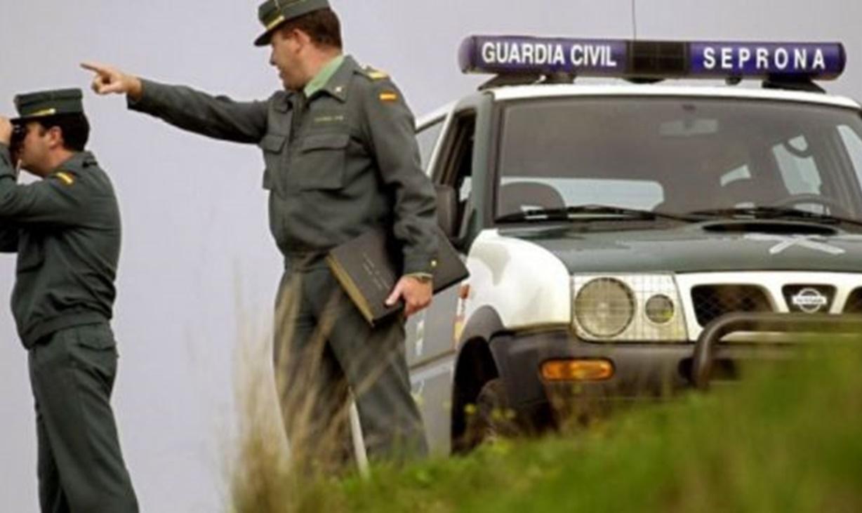 Agentes del SEPRONA de la Guardia Civil