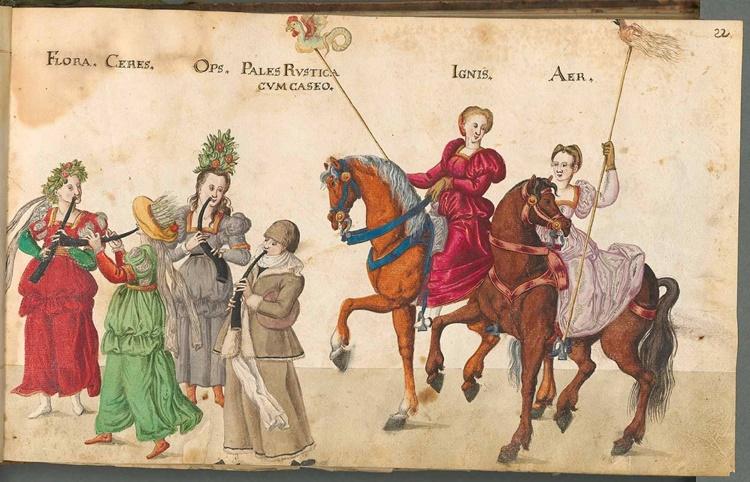En piezas musicales del siglo XVI como la folía ya aparecían travestis alocadas