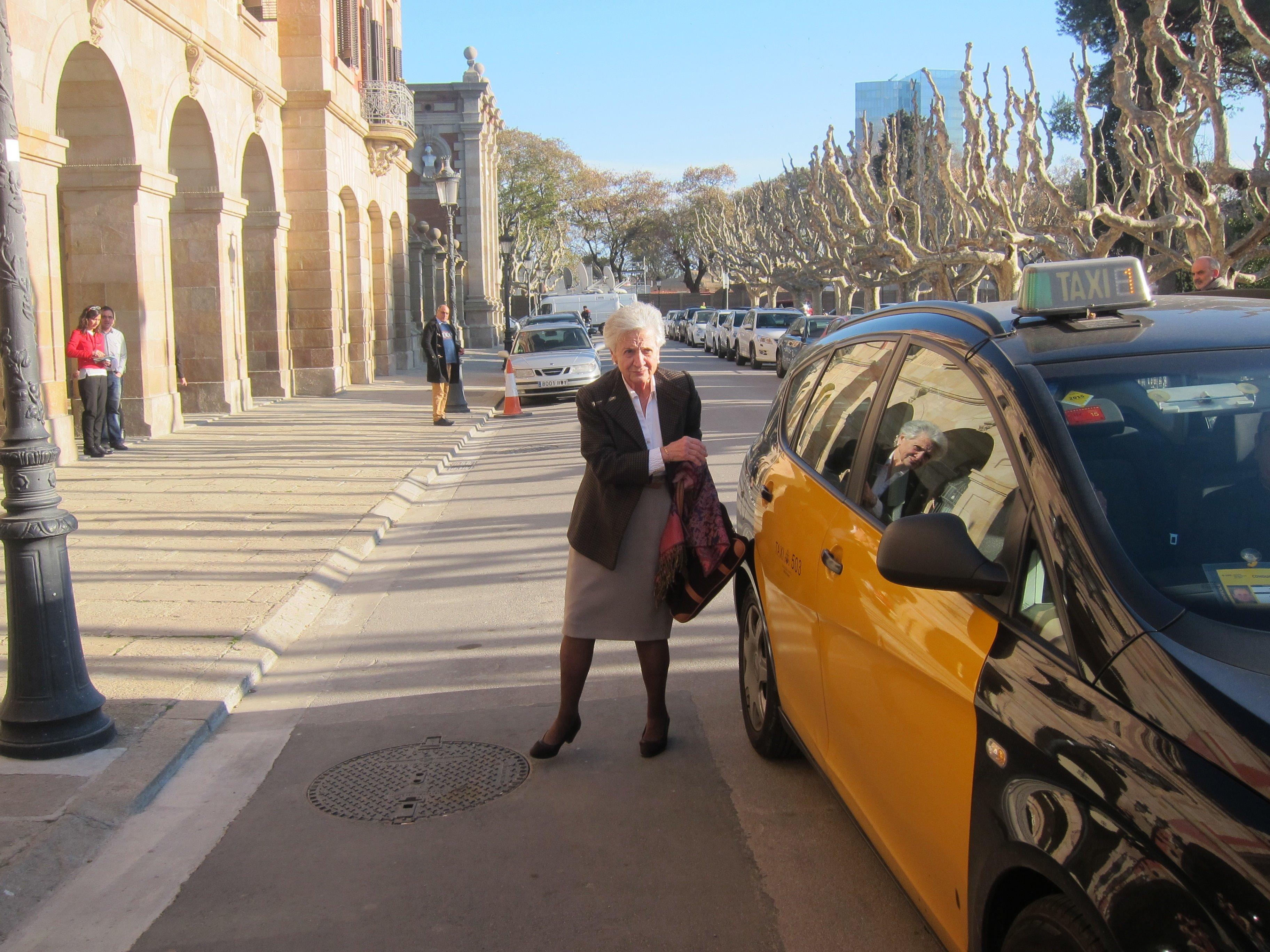 La esposa de Jordi Pujol, Marta Ferrusola. Fuente: Europa Press.