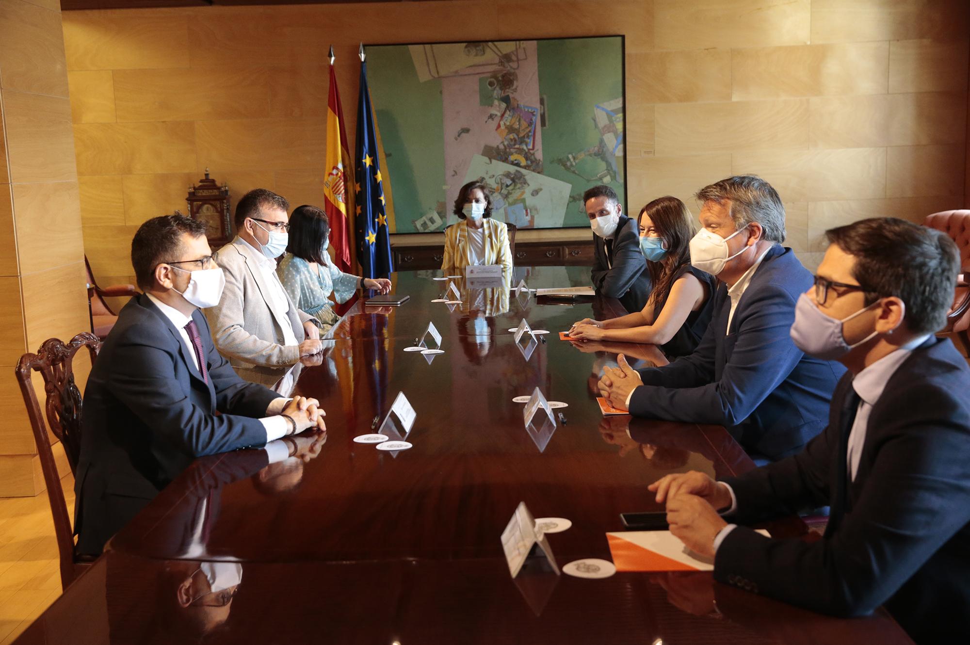 Reunión entre Cs y Vicepresidencia del Gobierno - EP