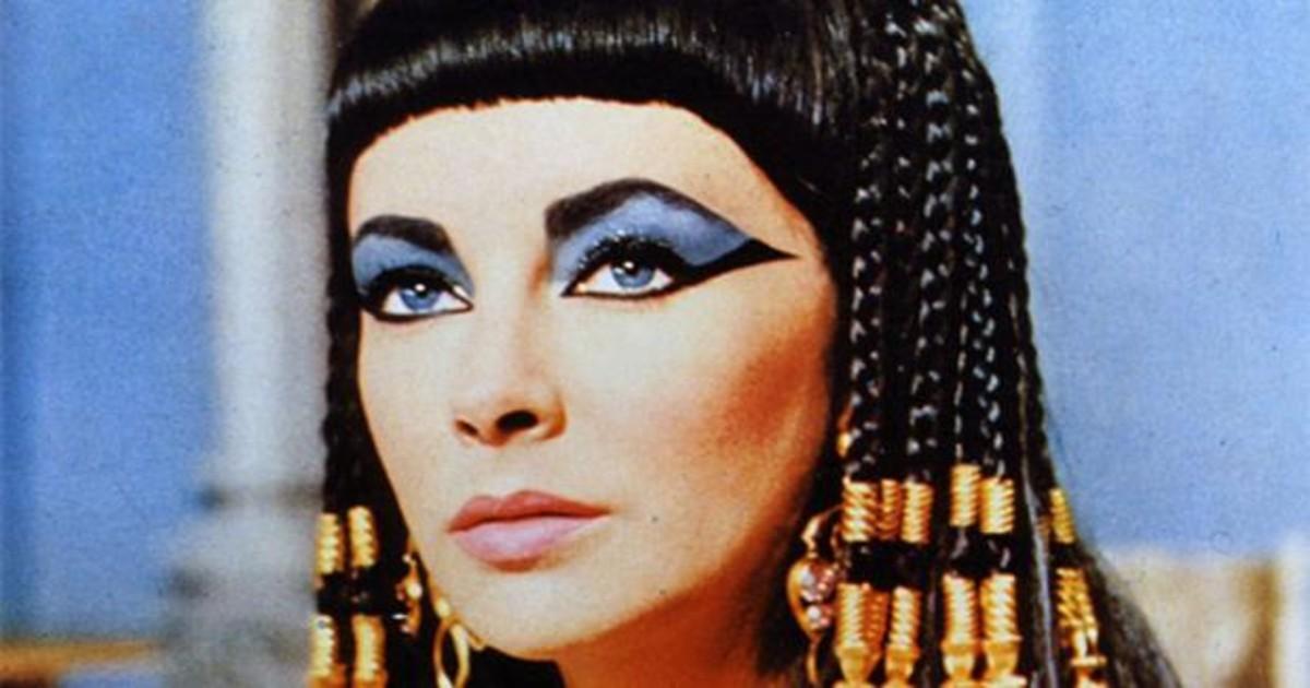 Elizabeth Taylor fue Cleopatra en la película de Mankiewicz