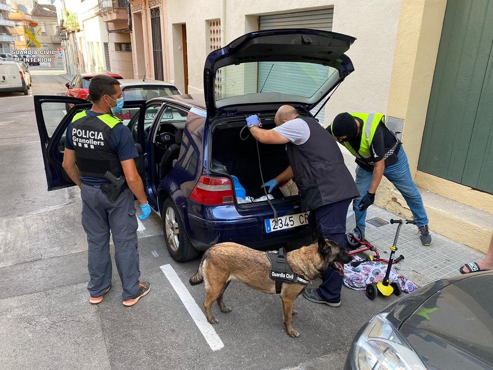 Imagen de archivo de una operación por tráfico de droga en Girona y Barcelona - EP