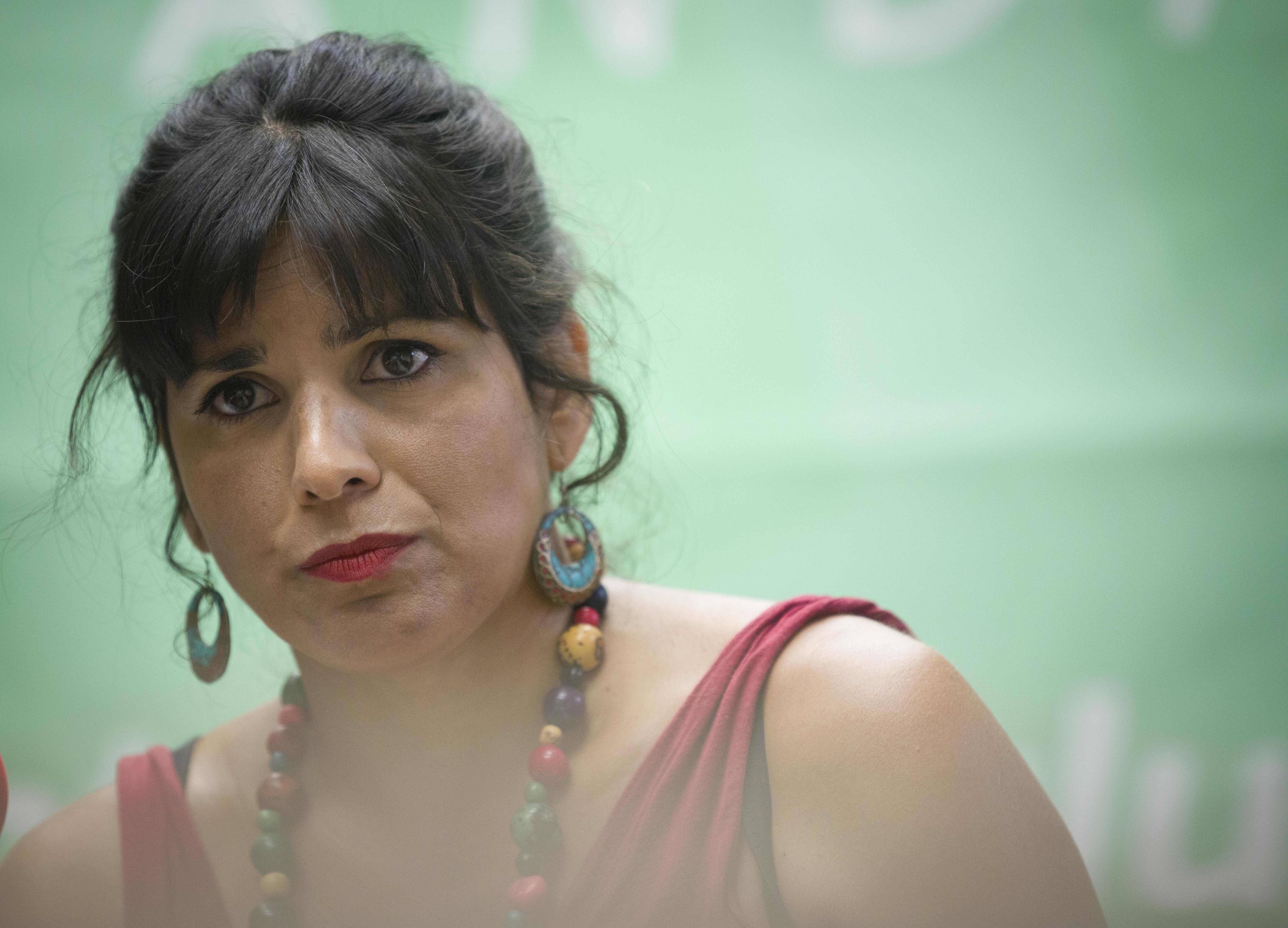  La diputada del Grupo Parlamentario de Adelante Andalucía, Teresa Rodríguez.