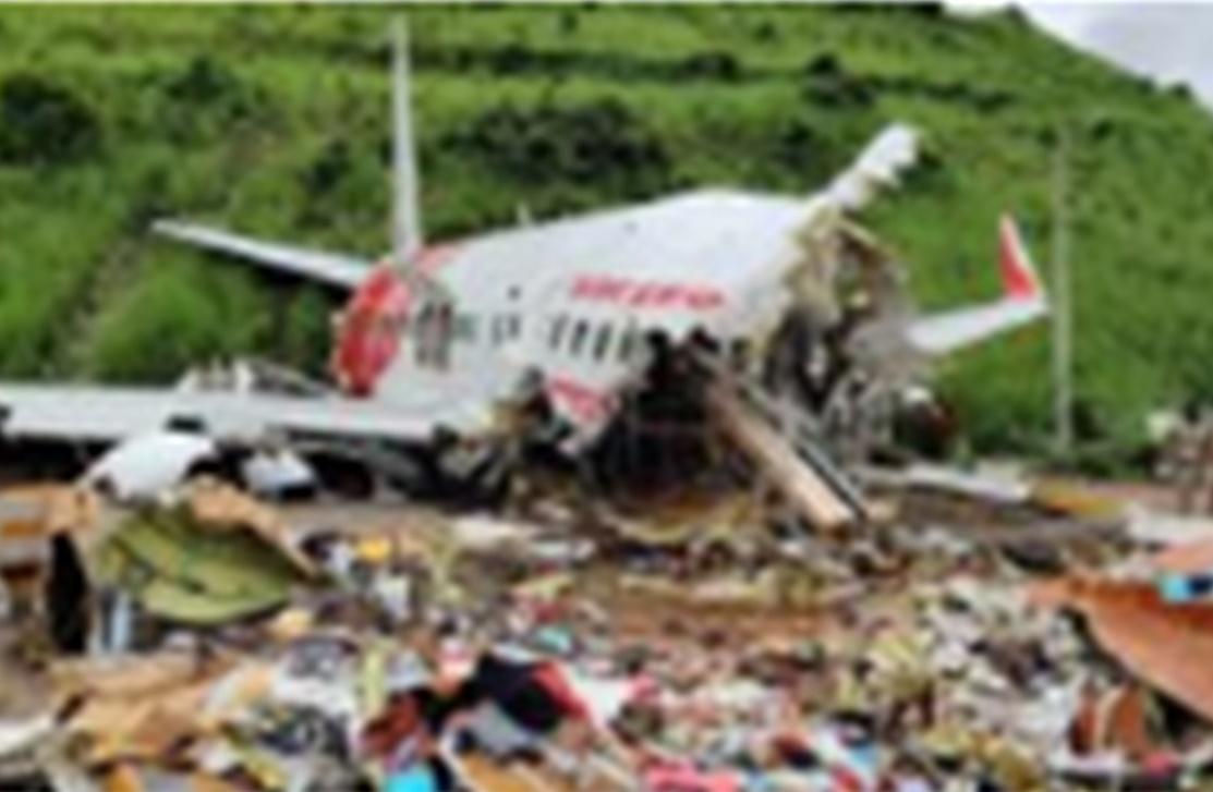 Accidente de avión en la India
