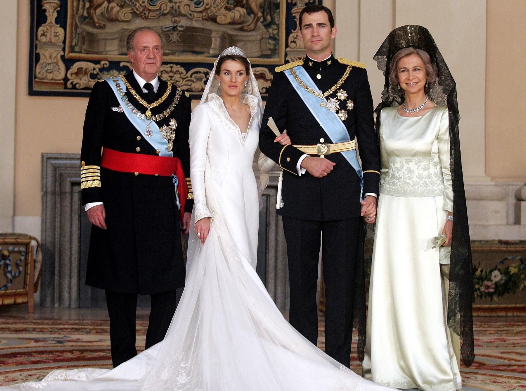 Boda de Felipe VI con Letizia Ortiz