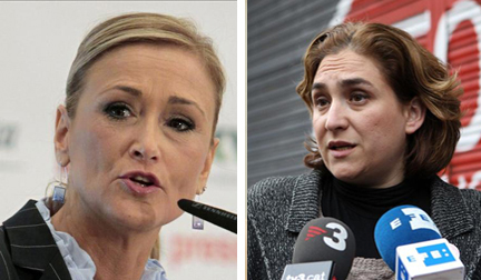 La Justicia 'castiga' a Ada Colau: no ve delito en el calificativo de “filoetarra” que le dedicó Cifuentes