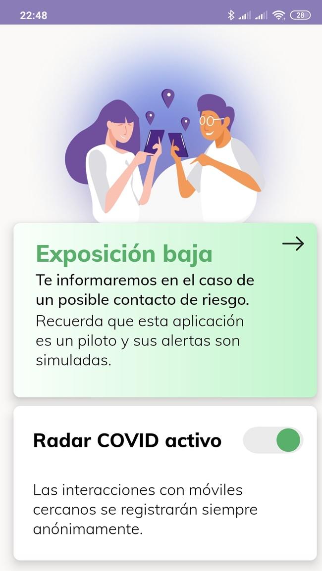 Así funciona Radar COVID