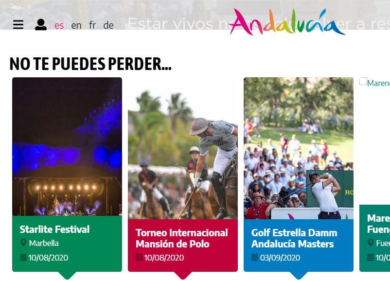 La Junta de Andalucía publicita Starlite