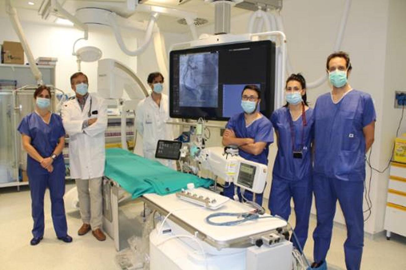 Sala de Hemodinámica y Electrofisiología Hospital de Villalba. 