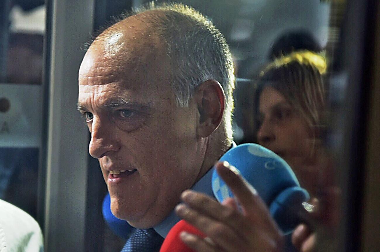 Javier Tebas, presidente de la Liga de Fútbol Profesional, vuelve a esta en el centro de la polémica (Foto: EP/Archivo).