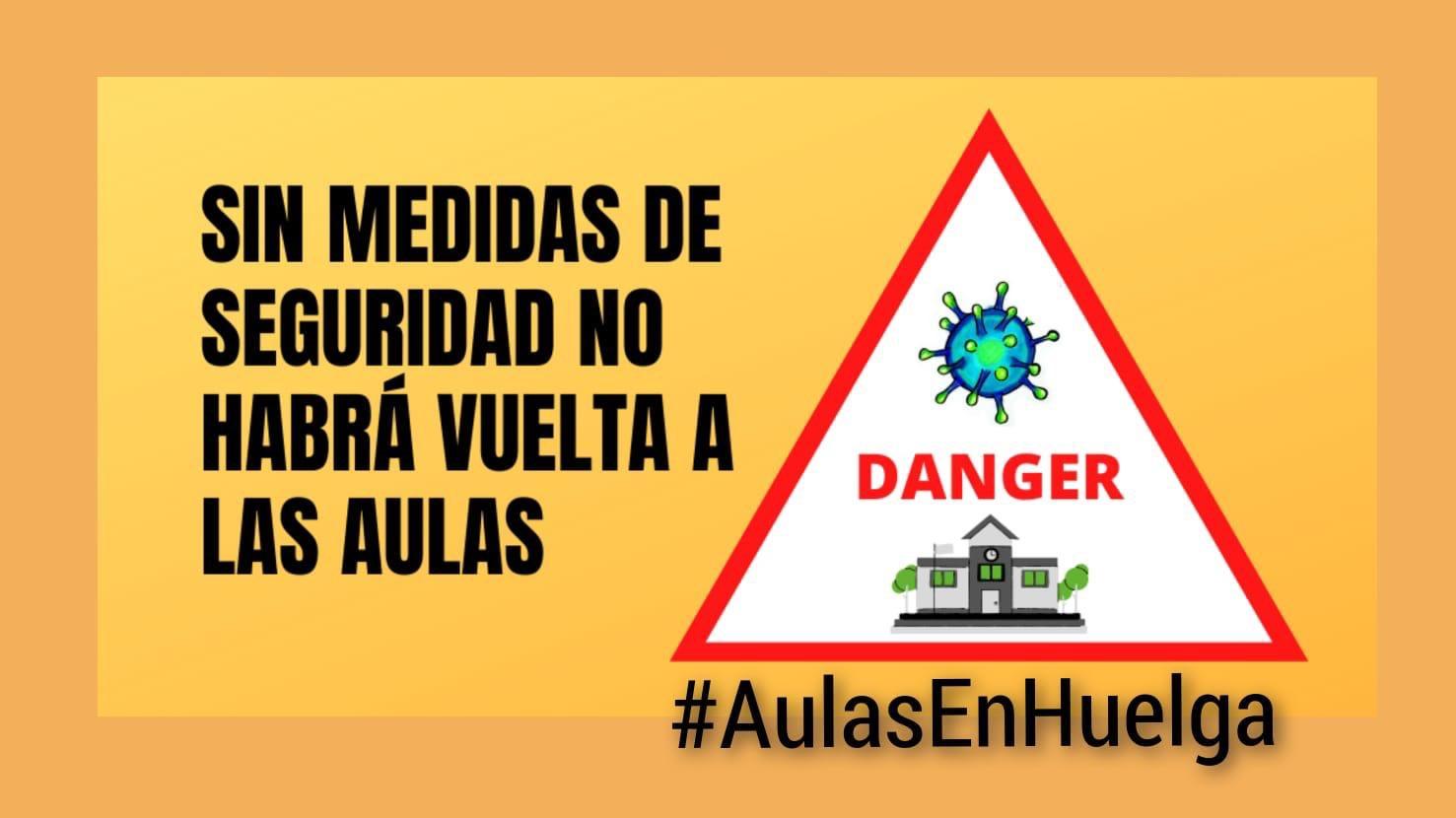 Asociaciones de familias plantean movilizaciones ante la actitud de la Junta de Andalucía para la vuelta a las aulas