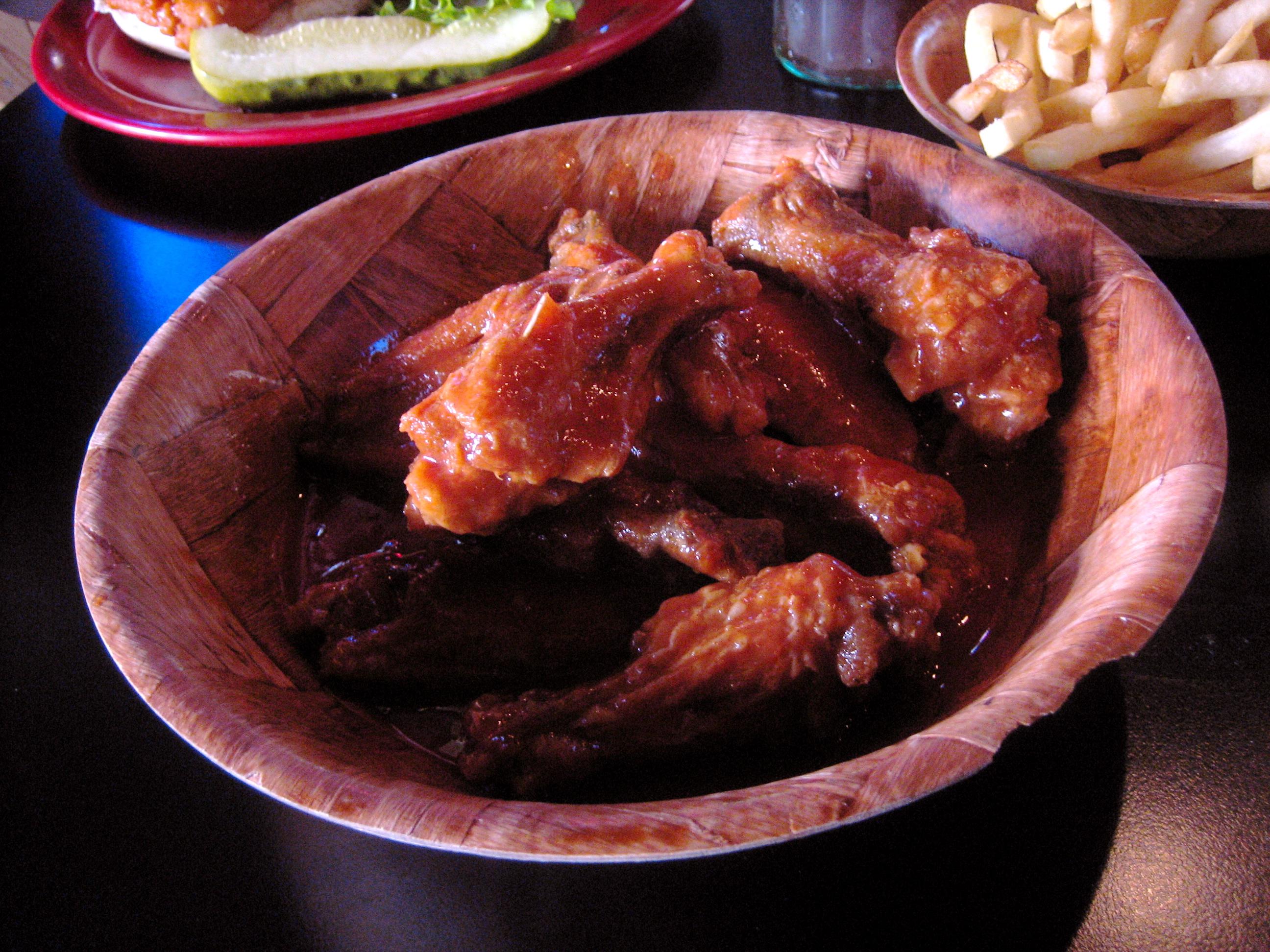 Alitas de pollo. Wikipedia