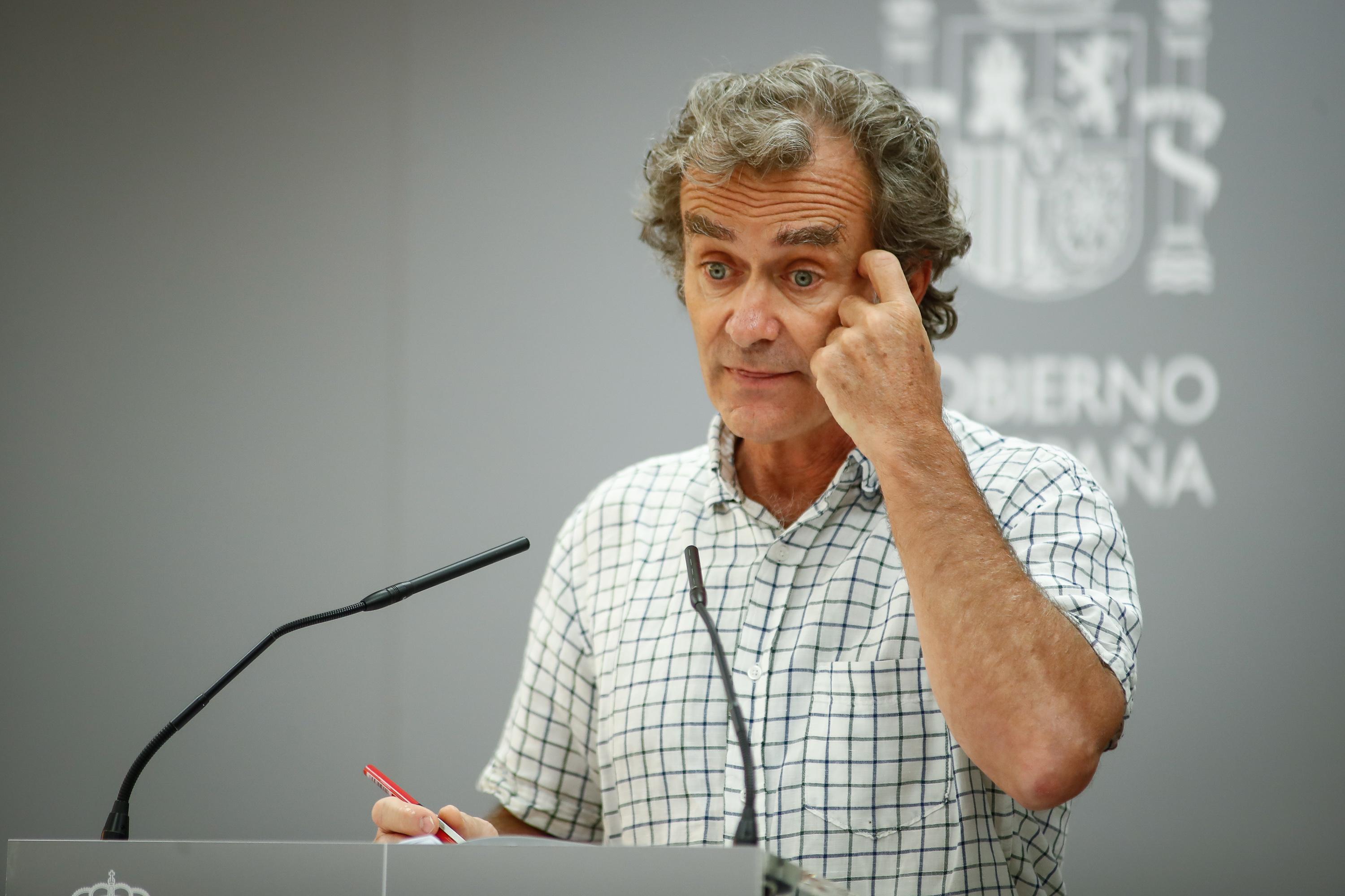 El director del Centro de Coordinación de Alertas y Emergencias Sanitarias, Fernando Simón