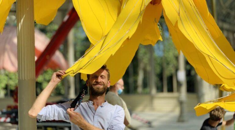 Exposición de Petrit Halilaj en el Palacio de Cristal del Retiro de Madrid