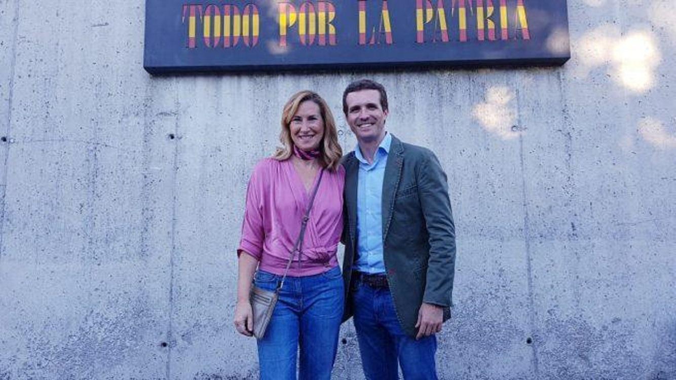 Ana Beltrán y Pablo Casado