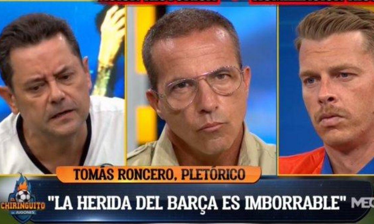 Tomás Roncero, Cristóbal Soria y J. Jordi