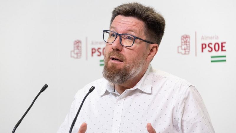 Rodrigo Sánchez Haro, portavoz del grupo parlamentario socialista en Almería. EP