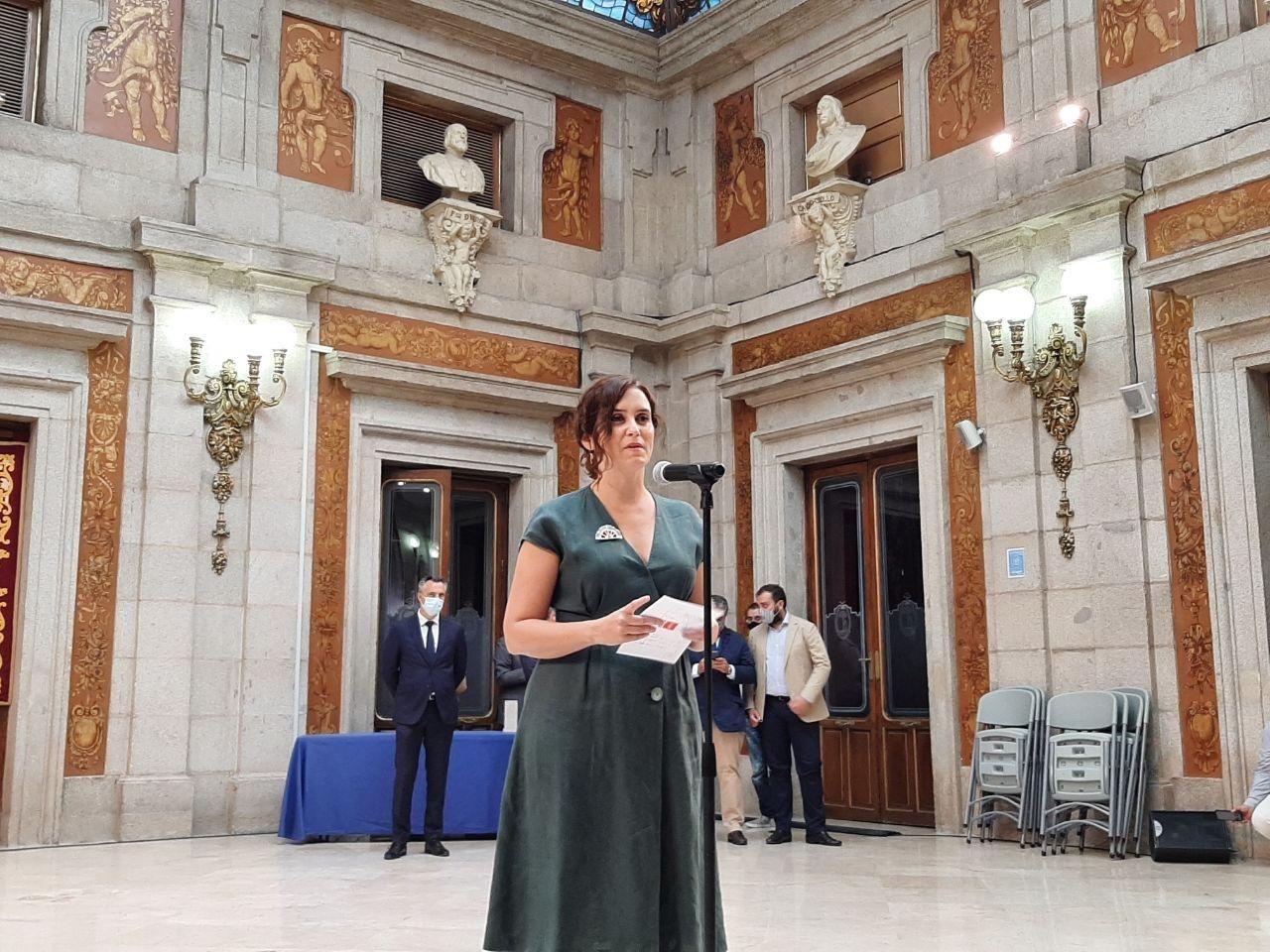La Presidenta de la Comunidad de Madrid, Isabel Díaz Ayuso - EP