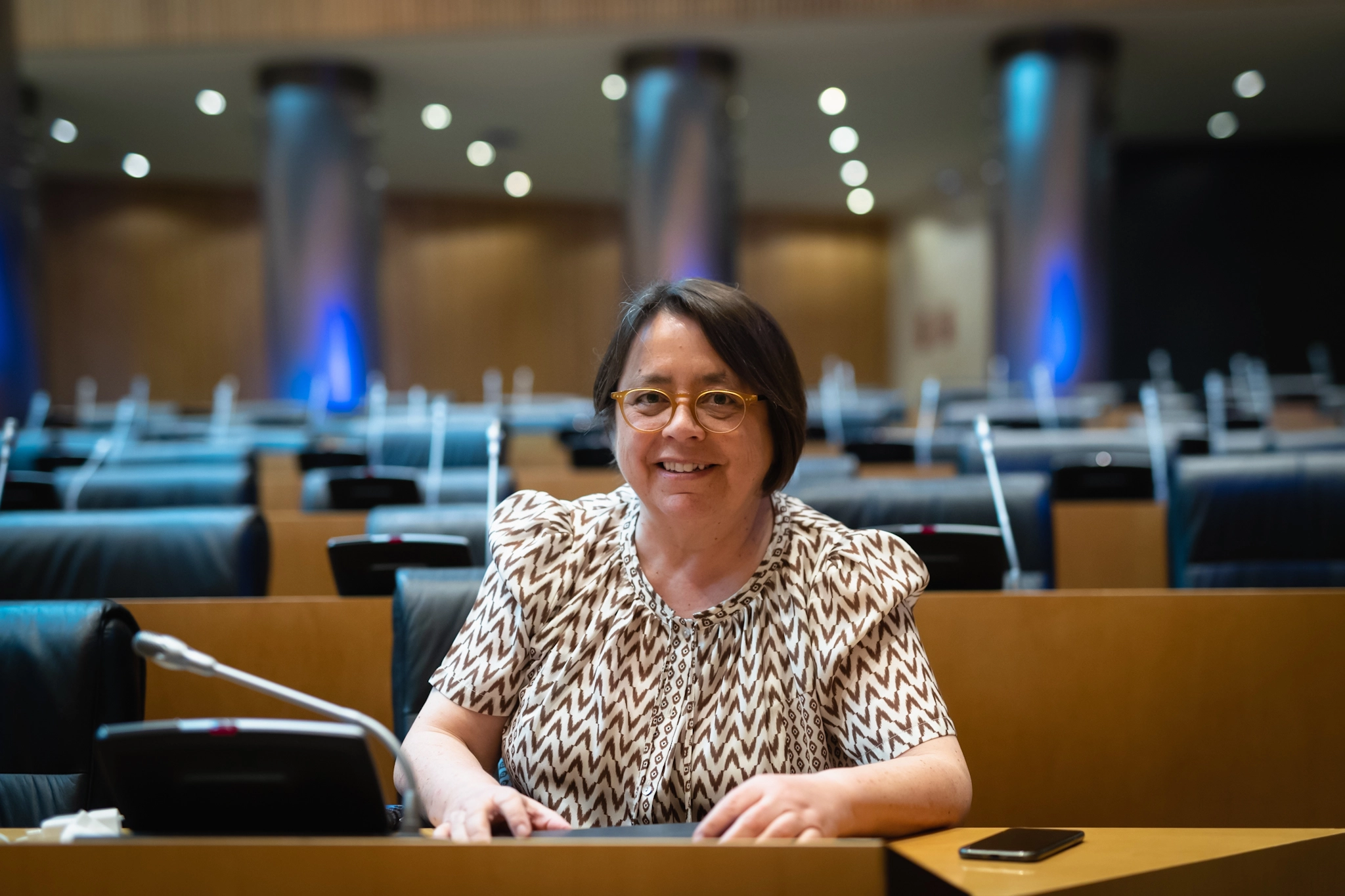 Pilar Marcos en el Congreso