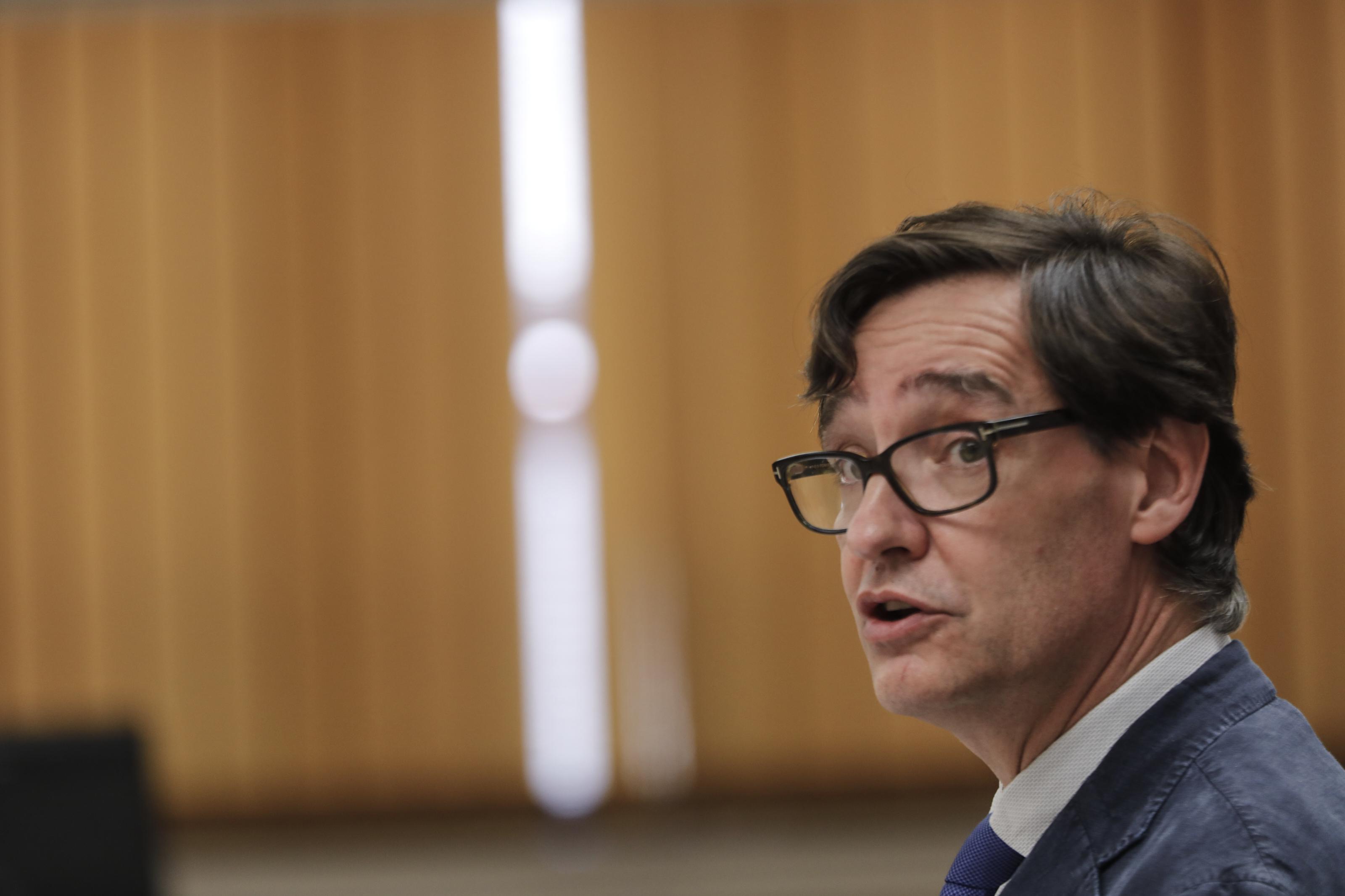 El ministro de Sanidad, Salvador Illa El ministro de Sanidad, Salvador Illa