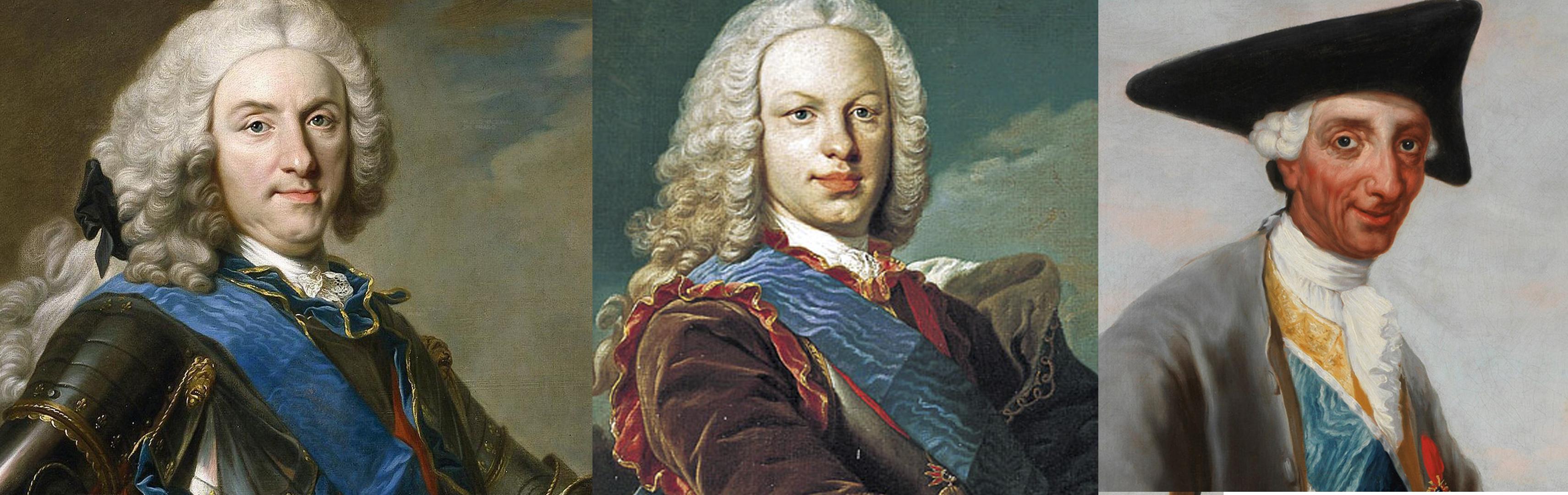 En la mayoría de retratos Carlos III aparece mucho más moreno que su padre o hermanos ¿Por qué razón?