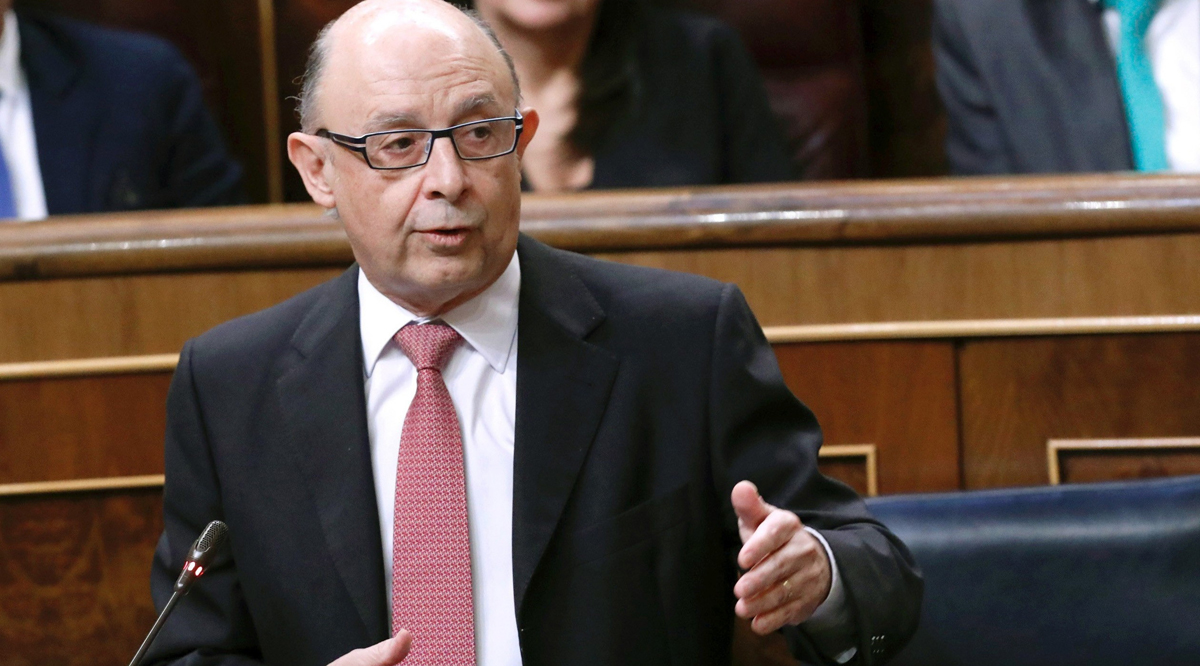 El ministro de Hacienda, Cristóbal Montoro