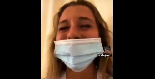 Captura del vídeo de la enfermera influencer que ha sido denunciada por el Govern de Cataluña