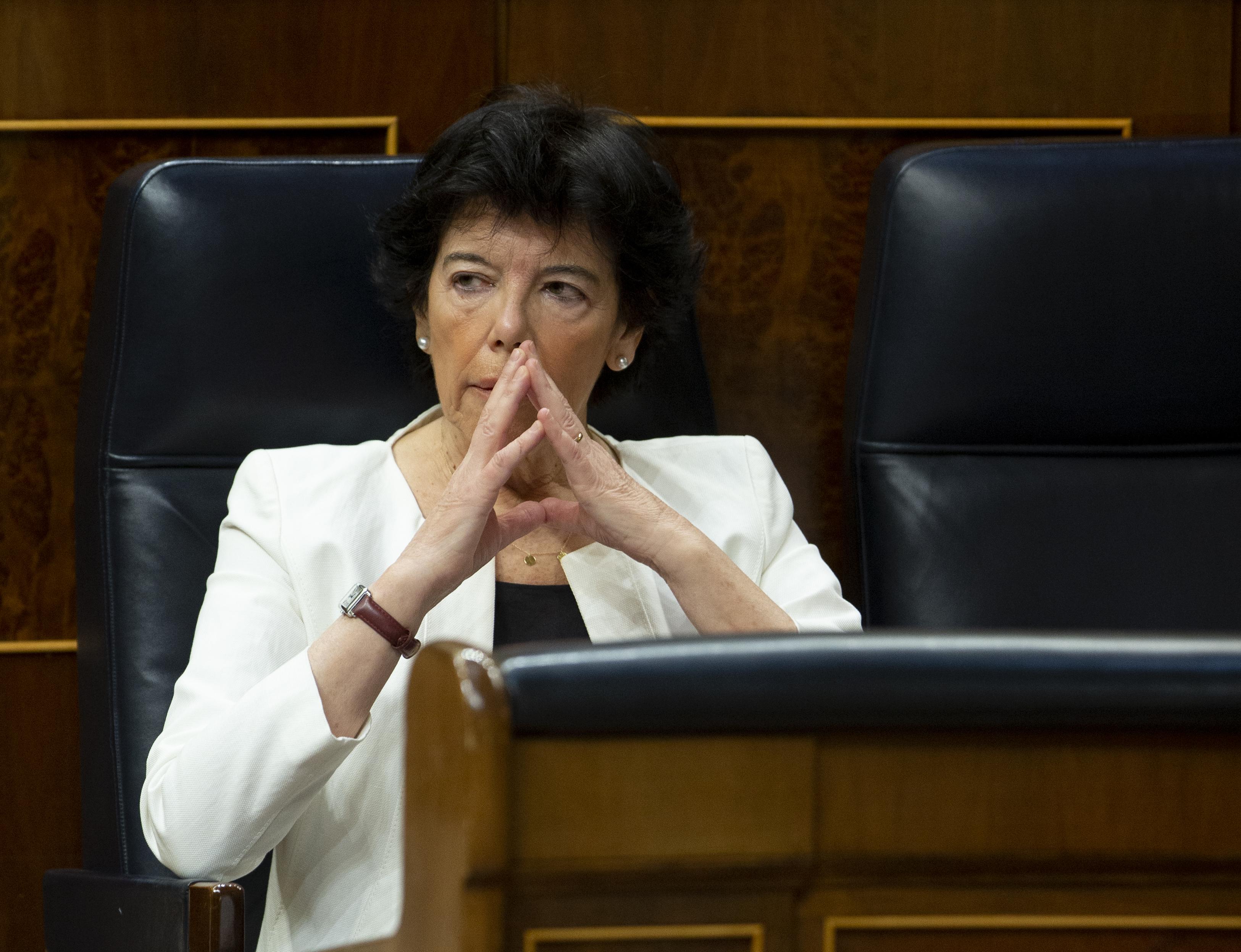 La ministra de Educación, Isabel Celaá - EP