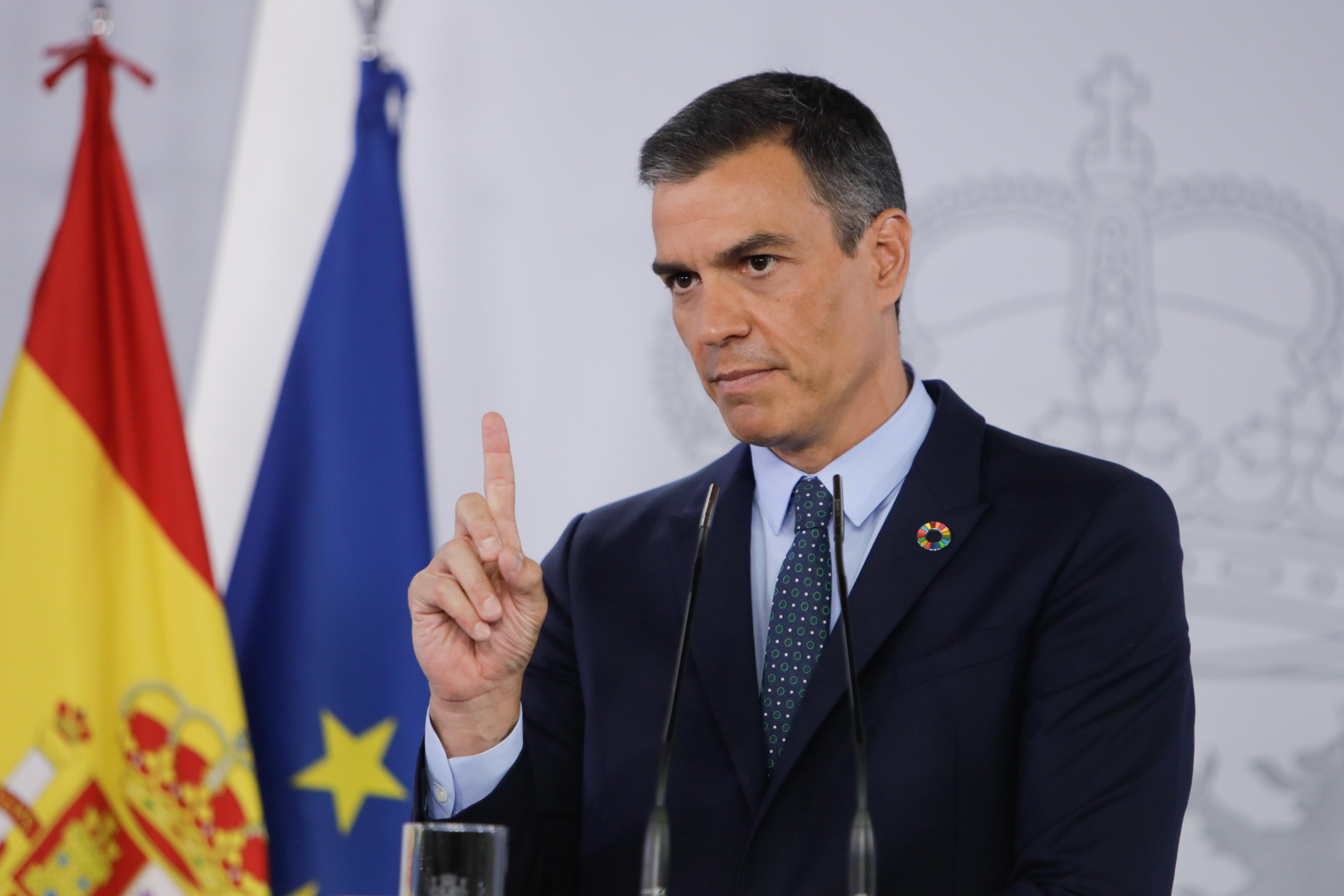 El Presidente del Gobierno, Pedro Sánchez. EP