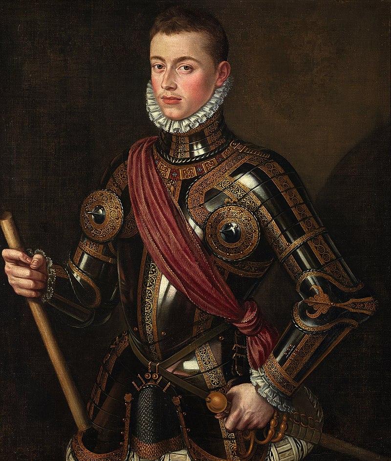 Don Juan de Austria, posiblemente el bastardo real más famoso de la historia de España.