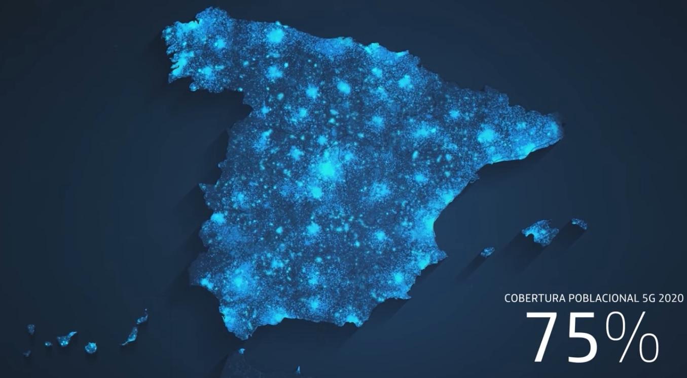 Telefónica enciende el 5G y el 75% de la población española tendrá cobertura este mismo año
