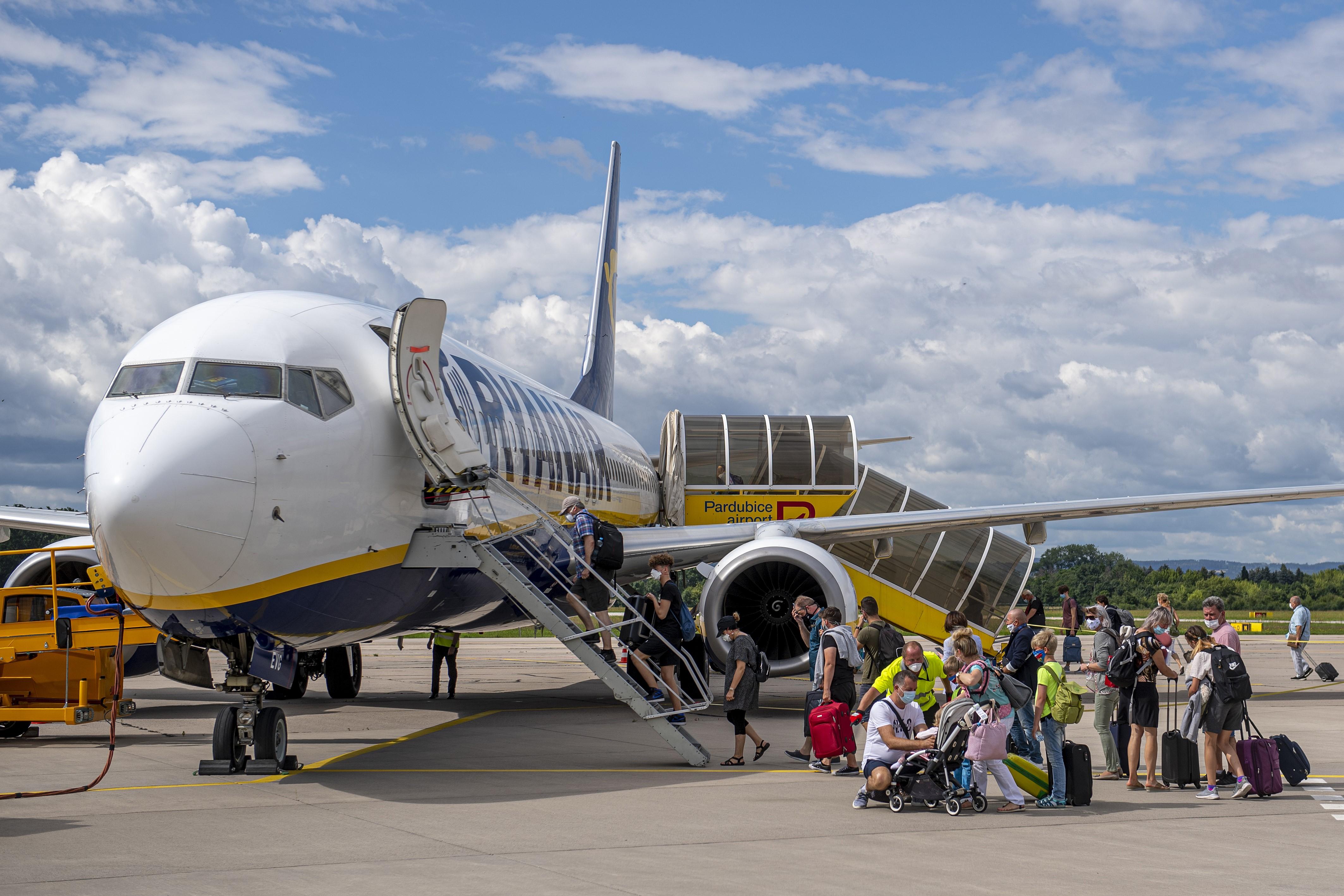 Un avión de Rayanair. EP