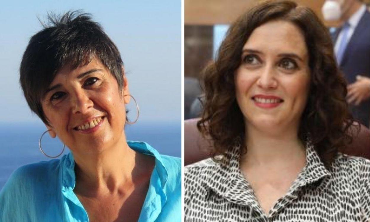 Nieves Concostrina e Isabel Díaz Ayuso