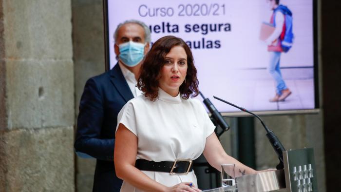 Vuelta al cole 2020: Ana Rosa entrevista a Ayuso en el día en el que los niños vuelven a las aulas