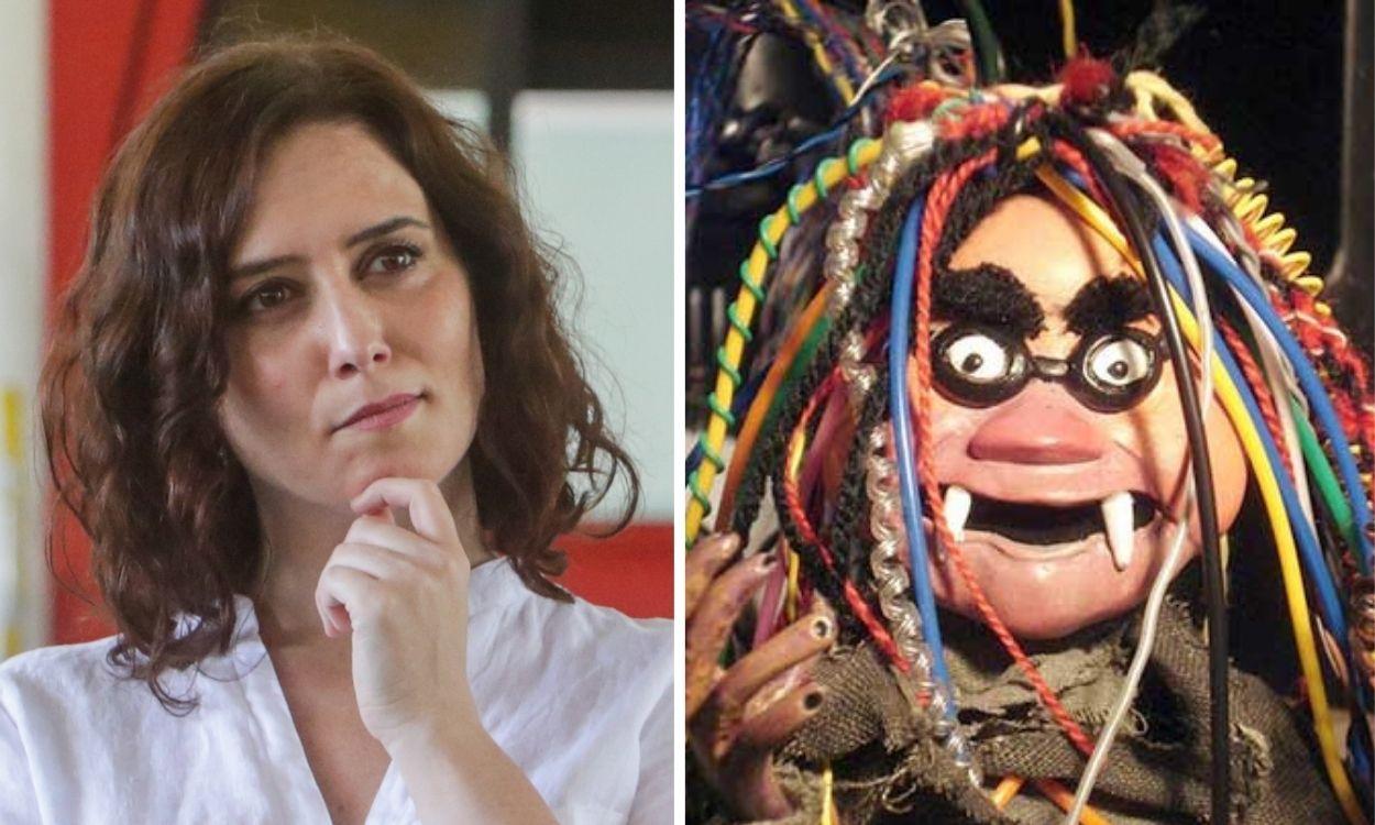 Isabel Díaz Ayuso y la Bruja Avería