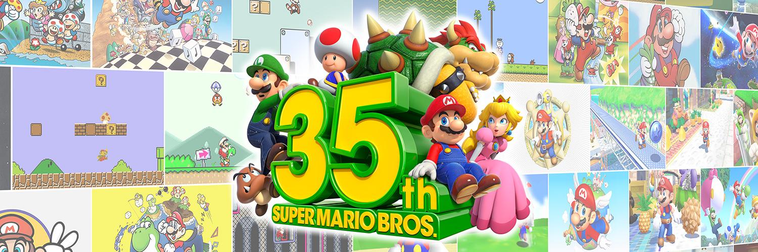 Nintendo celebra el 35 aniversario de Super Mario Bros